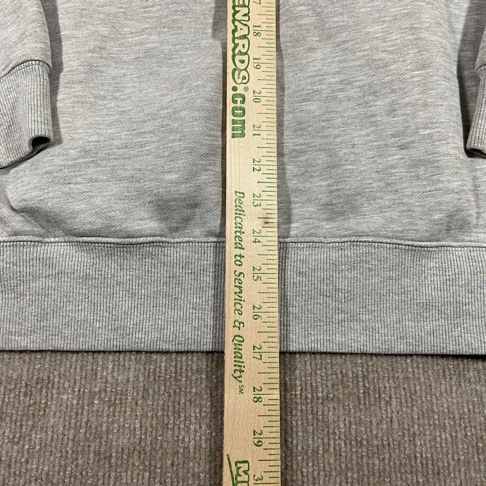 Vintage Adidas Hoodie Sweatshirt Mens Large Grey Embroidered Logo Spellout‎ Y2K